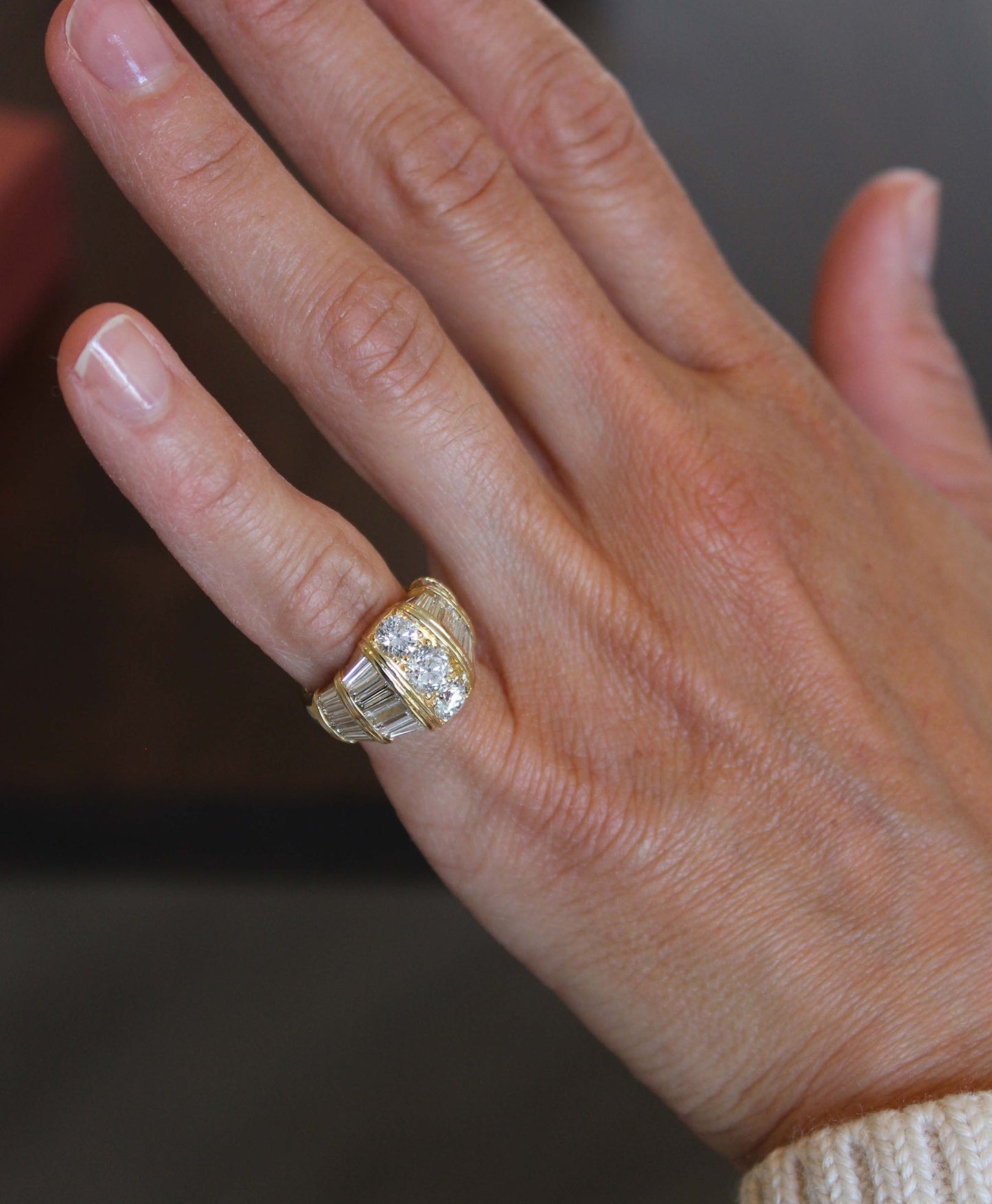 La Lune Pinky ring