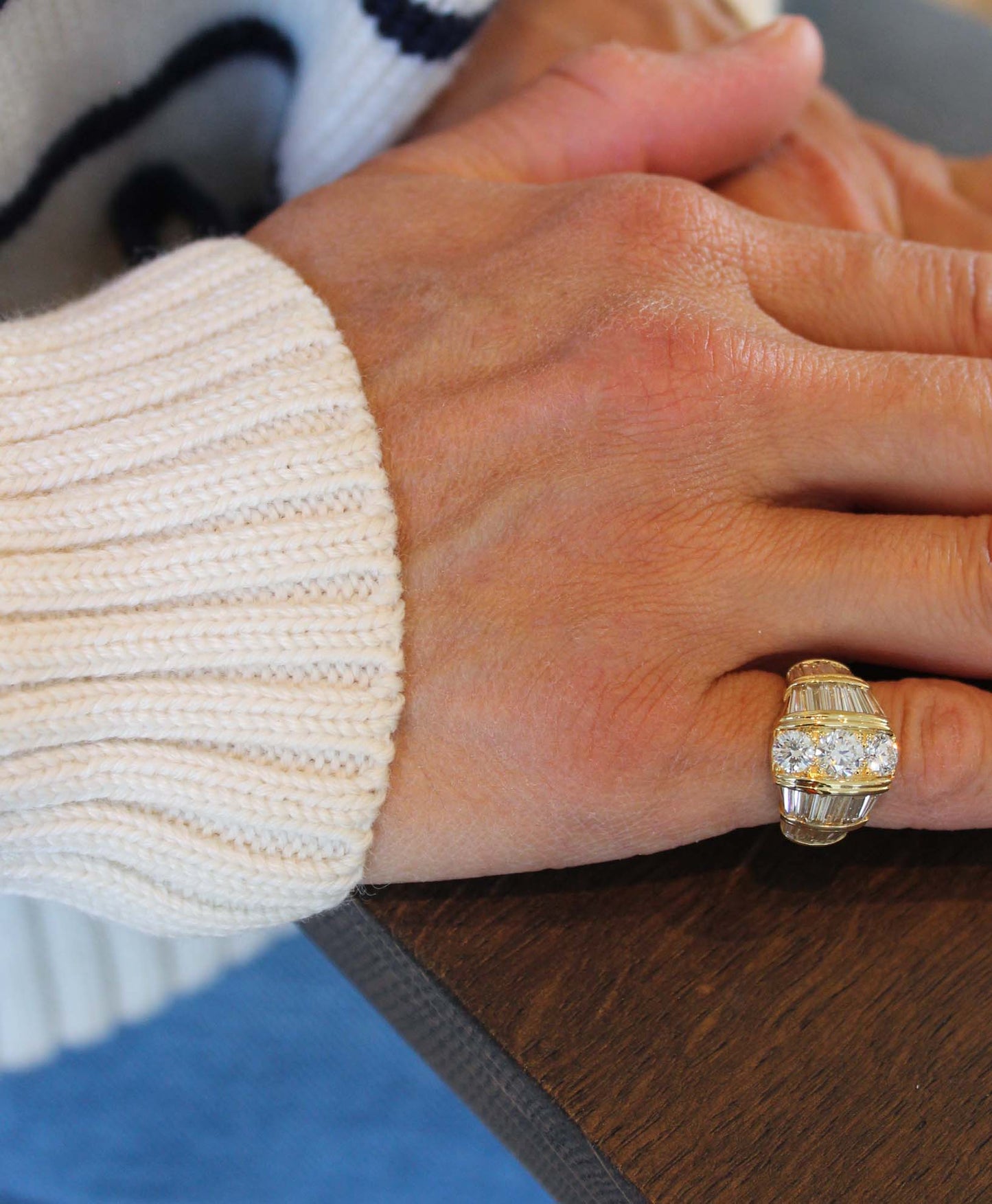 La Lune Pinky ring
