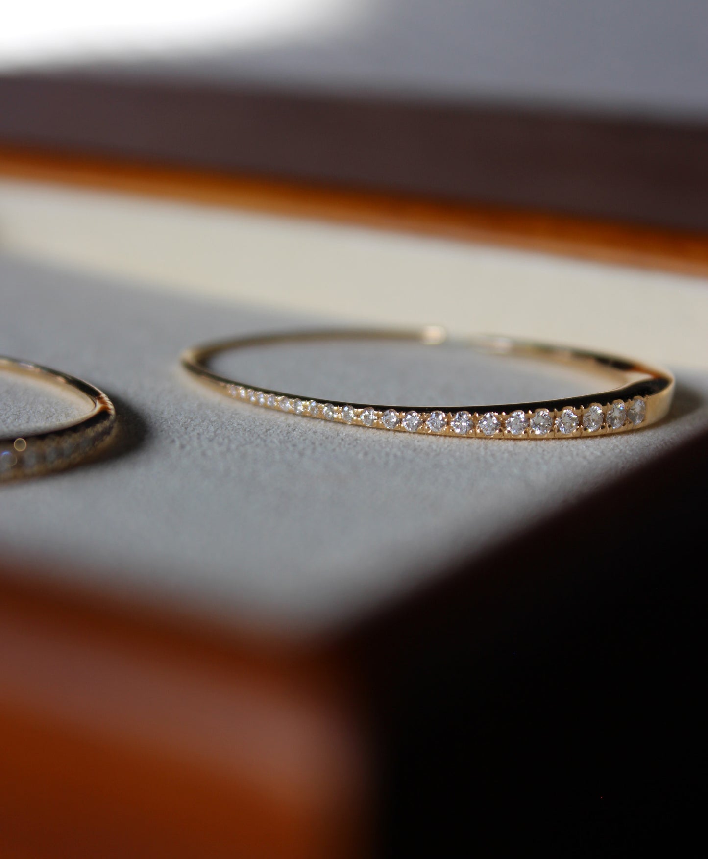 La Solide Diamond Earhoops