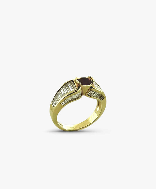 Le Soleil Diamond Ring