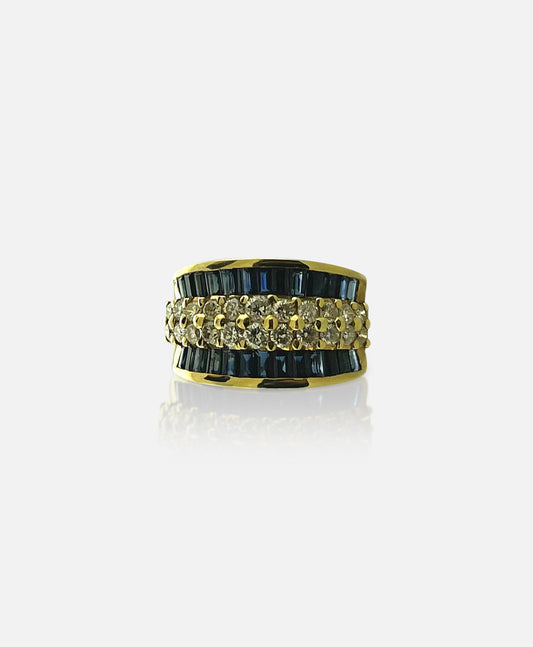 Le Soleil Sapphire Diamond ring.