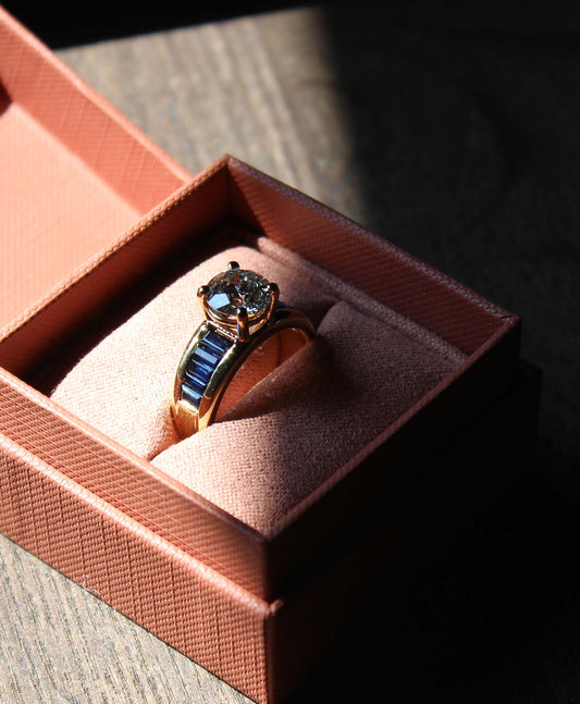 La Sassy Sapphire Ring